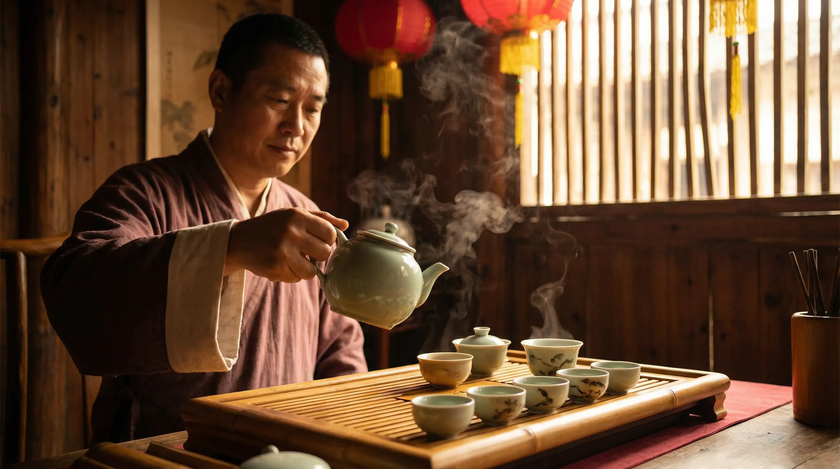 天涯明月刀捏脸数据 茶道文化纪录片封面